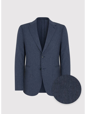 Pako Lorente Pako Lorente Marynarka P25WF-3X-002 Granatowy Slim Fit