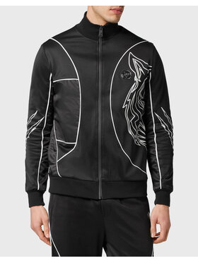 Plein Sport Plein Sport Komplet top i spodnie 2231 Czarny Regular Fit