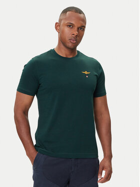 Aeronautica Militare Aeronautica Militare T-Shirt 252TS1580UJ00372 Grün Regular Fit