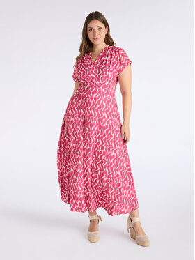 Fiorella Rubino Fiorella Rubino Sukienka wieczorowa 7009L001176N0S9 Różowy A-Line Fit