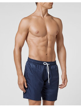 PHILIPP PLEIN PHILIPP PLEIN Spodnie materiałowe 10415 Granatowy Comfort Fit