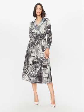 Imperial Imperial Rochie de zi A9990005Q Gri Regular Fit