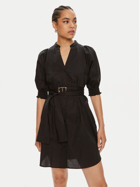 TWINSET TWINSET Haljina košulja 241TT2201 Crna Regular Fit