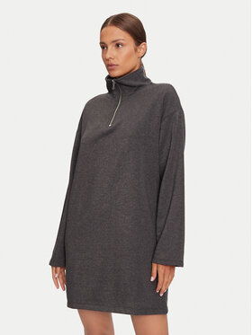 Pieces Pieces Kötött ruha 17152929 Szürke Loose Fit