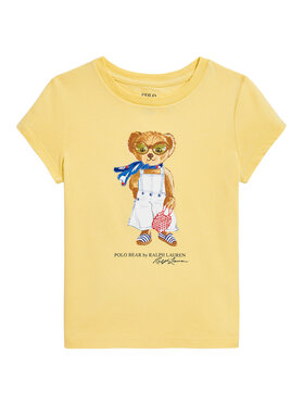 Polo Ralph Lauren Polo Ralph Lauren Тишърт 312965226002 Жълт Regular Fit