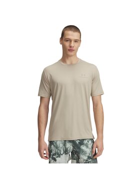 Under Armour Under Armour Koszulka techniczna 1383973 Beżowy Relaxed Fit