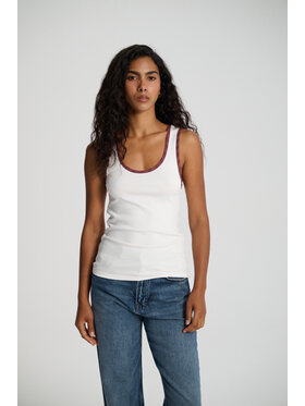 Le Songe Le Songe Top ZOJA Biały Basic Fit
