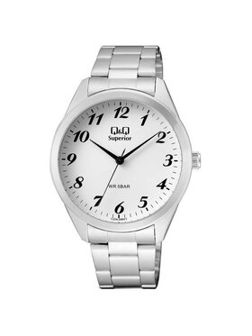 Q&Q Q&Q Zegarek C22A-006V Srebrny