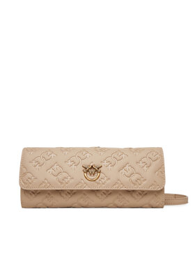 PINKO PINKO Suur naiste rahakott Love Tiny Birds Wallet C 103765 A1YB Beež