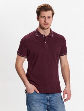 Geox Geox Polokošeľa Piquet M3510A-T2649 F8312 Červená Regular Fit