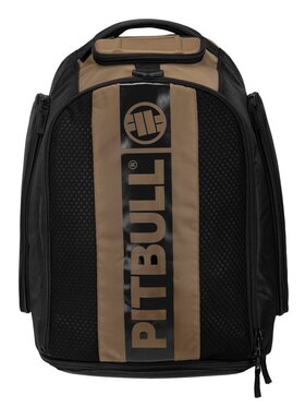 PITBULL PITBULL Plecak treningowy duży Hilltop uniwersalny Beżowy
