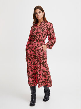 Fransa Fransa Hemdkleid 20612464 Rosa Regular Fit