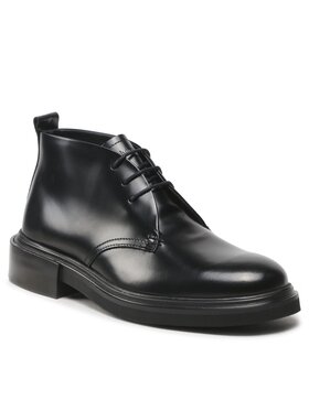 Calvin Klein Calvin Klein Kotníková obuv Mid Cut Boot HM0HM01010 Černá