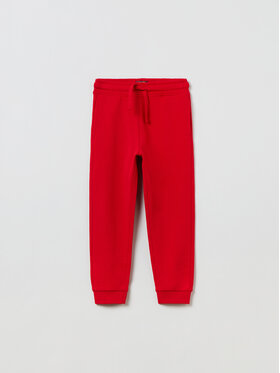 OVS OVS Pantalon jogging 1833896 Rouge Regular Fit