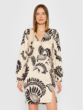 Rinascimento Rinascimento Coctailkleid CFC0018079002 Beige Regular Fit