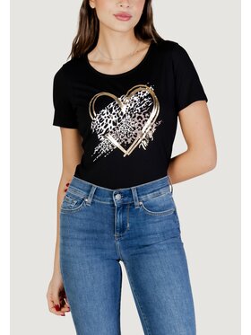 Morgan De Toi Morgan De Toi T-shirt 261-DLOPI Nero Casual Fit