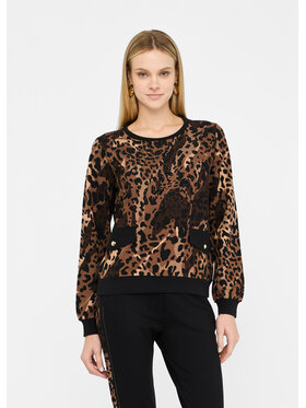 Liu Jo Liu Jo Bluza TF5124JS182M9701 Brązowy Regular Fit