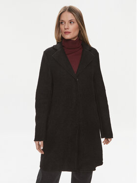 Culture Culture Gyapjú kabát Cubirgith 50106972 Fekete Classic Fit