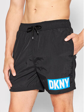DKNY DKNY Plavecké šortky L5_6036_DKY Čierna Regular Fit