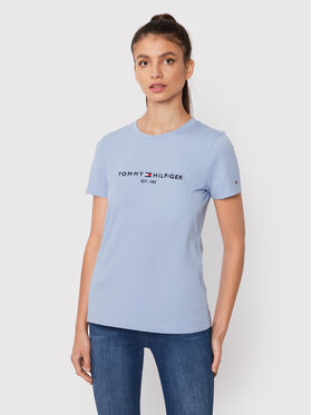 Tommy Hilfiger Tommy Hilfiger T-shirt Ess WW0WW28681 Blu Regular Fit