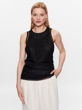 DKNY DKNY Top P3BH7RJA Čierna Regular Fit