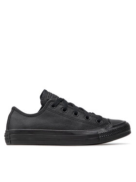 Converse Converse Trampki Chuck Taylor All Star Mono Leather 135253C Czarny