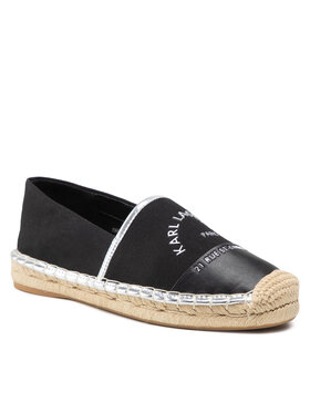 KARL LAGERFELD Espadrile KL80108A Crna