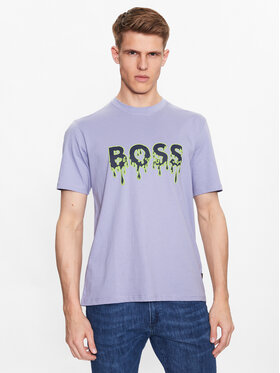 Boss Boss T-Shirt 50491718 Violett Relaxed Fit