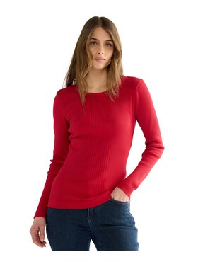 Wrangler Wrangler T-Shirt 112386795 Czerwony Regular Fit