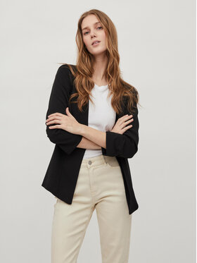Vila Vila Sakoi Her New 14039434 Crna Regular Fit