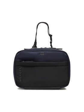 Tommy Hilfiger Tommy Hilfiger Несесер Th City Commuter Washbag AM0AM10624 Тъмносин