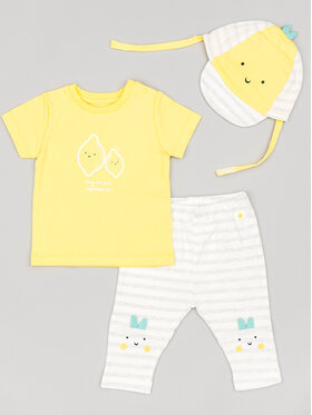 Zippy Zippy Набір футболка та легінси ZNBAP0602 23006 Жовтий Regular Fit