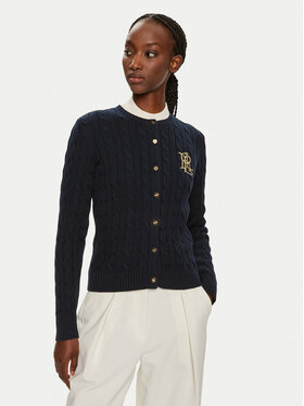 LAUREN RALPH LAUREN Lauren Ralph Lauren Kardigāns 200932225002 Tumši zils Slim Fit