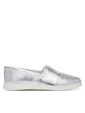 Toms Toms Туфлі Alpargata Plus 10021745 Срібний