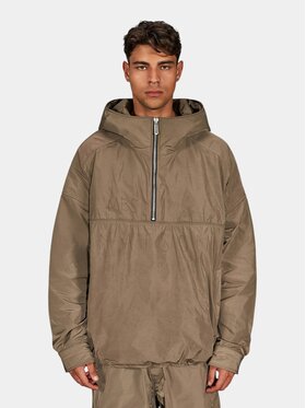 MADE BY SOCIETY MADE BY SOCIETY Kurtka anorak Quiet Street Jacket - J17657 Beżowy Basic Fit