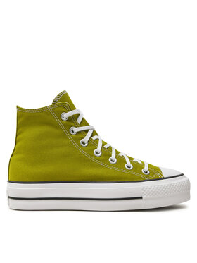 Converse Converse Trampki Chuck Taylor All Star Lift Platform Hi A08286C Zielony
