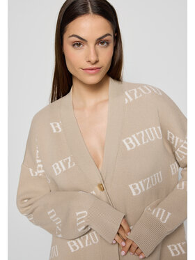 BIZUU BIZUU Kardigan KYLE Béžová Standard Fit