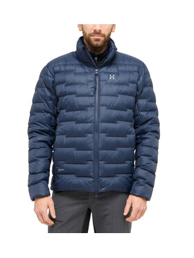 Haglöfs Haglöfs Kurtka puchowa ROC Flash Down Jacket Granatowy Regular Fit