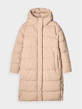 4F 4F Parka 4FWAW24TDJAF476-83S Brązowy Regular Fit