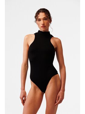 LE POSSÉ LE POSSÉ Body BWZG Czarny Slim Fit