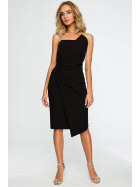 Made of Emotion Made of Emotion Abito da cocktail M409 Nero A-Line Fit