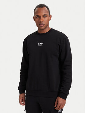 EA7 Emporio Armani EA7 Emporio Armani Pulóver 8NPM34 PJVTZ 1200 Fekete Regular Fit