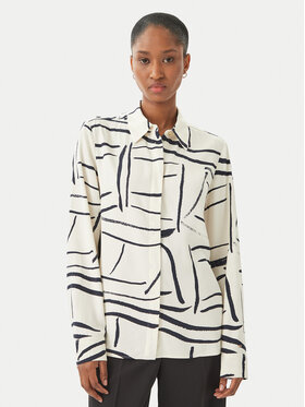 Tommy Hilfiger Tommy Hilfiger Πουκάμισο WW0WW49611 Ανοιχτό μπεζ Regular Fit