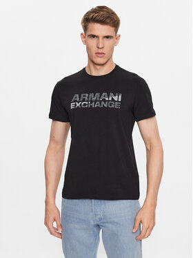 Armani Exchange Armani Exchange T-shirt 6RZTBE ZJAAZ 1200 Nero Slim Fit