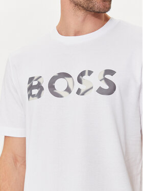 Boss T-shirt Thompson 15 50513382 Bijela Regular Fit