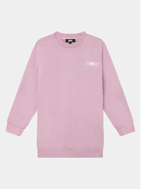 DKNY DKNY Sukienka dzianinowa D32887 D Różowy Regular Fit