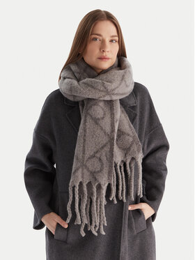 Calvin Klein Calvin Klein Шарф Emblem Aop Brushed LV04D8072G Сірий