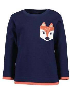 Blue Seven Blue Seven Bluzka 977609 Granatowy Regular Fit