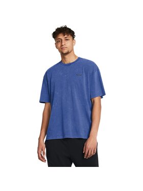 Under Armour Under Armour T-Shirt Heavyweight Oversized Niebieski Loose Fit