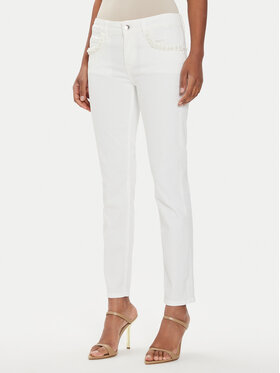 Liu Jo Liu Jo Traperice MA4277 T3489 Écru Slim Fit
